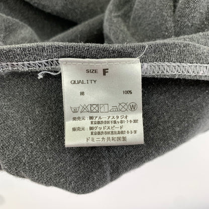 【中古品】【メンズ】 GOOD ROCK SPEED 半袖Tシャツ スミクロ SIZE:F ヴィンテージ加工 145-260925-ky-15-fuzh 万代Net店