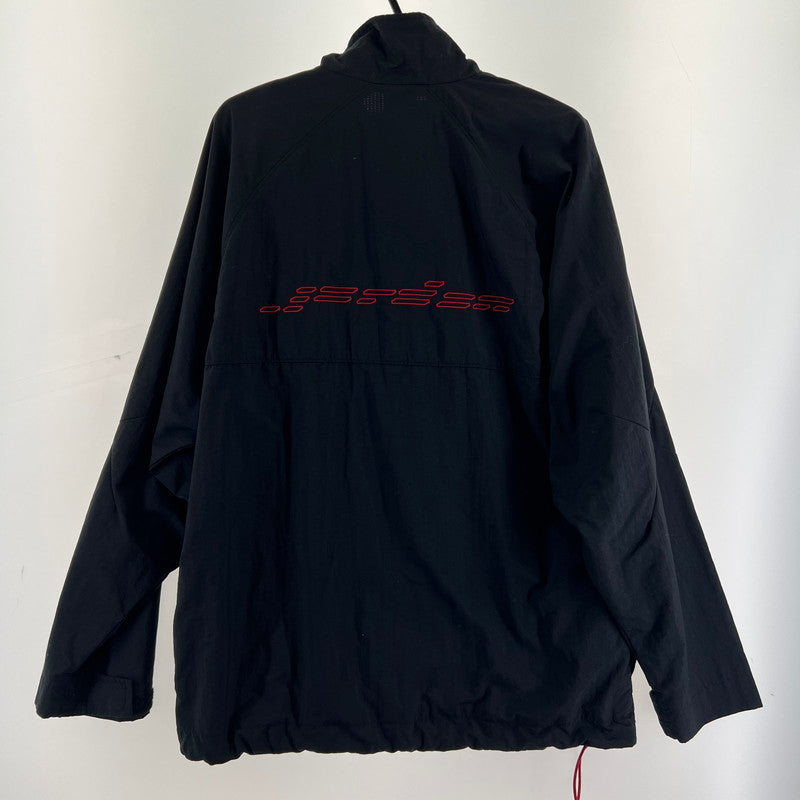 【中古品】【メンズ】 NIKE JORDAN ナイキ ジョーダン ナイロン トラックジャケット 00s Y2K ビンテージ ヴィンテージ 148-260705-nm-03-fuzh サイズ：M カラー：ブラック 万代Net店