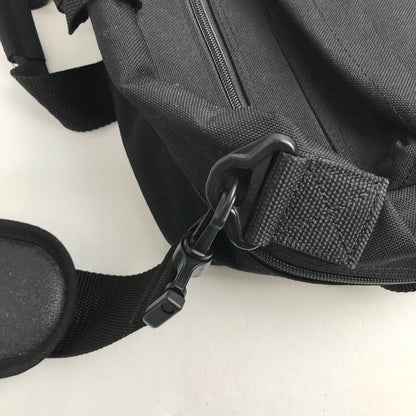 【中古品】【メンズ】 MANHATTAN PORTAGE マンハッタン ポーテージ SHOULDER BAG BLACK ビジネス ※スレ・汚れ・使用感有 カバン ショルダーバッグ バッグ 188-260731-io-30-fuzh 万代Net店