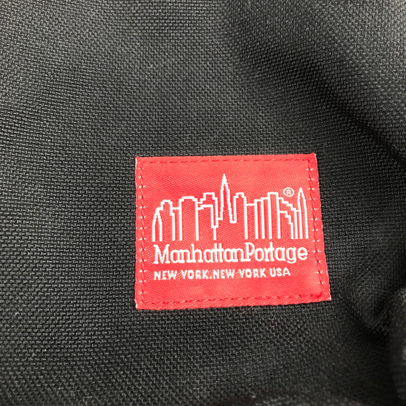 【中古品】【メンズ】 MANHATTAN PORTAGE マンハッタン ポーテージ SHOULDER BAG BLACK ビジネス ※スレ・汚れ・使用感有 カバン ショルダーバッグ バッグ 188-260731-io-30-fuzh 万代Net店