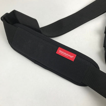 【中古品】【メンズ】 MANHATTAN PORTAGE マンハッタン ポーテージ SHOULDER BAG BLACK ビジネス ※スレ・汚れ・使用感有 カバン ショルダーバッグ バッグ 188-260731-io-30-fuzh 万代Net店