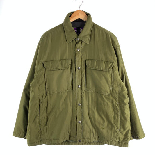 【中古品】【メンズ】 THE NORTH FACE PURPLE LABEL ザノースフェイスパープルNY2060N MOLESKIN INSULATION C.P.O JACKET ジャケット ブルゾン 144-260506-gm-26-fuz サイズ：XL カラー：カーキ 万代Net店