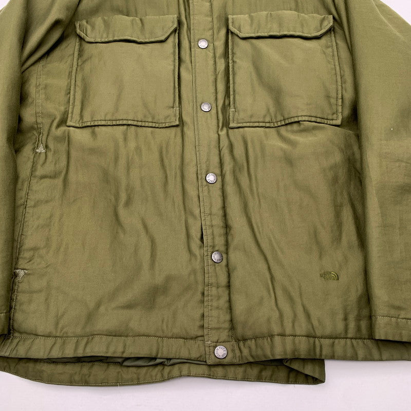 【中古品】【メンズ】 THE NORTH FACE PURPLE LABEL ザノースフェイスパープルNY2060N MOLESKIN INSULATION C.P.O JACKET ジャケット ブルゾン 144-260506-gm-26-fuz サイズ：XL カラー：カーキ 万代Net店