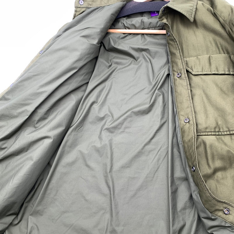 【中古品】【メンズ】 THE NORTH FACE PURPLE LABEL ザノースフェイスパープルNY2060N MOLESKIN INSULATION C.P.O JACKET ジャケット ブルゾン 144-260506-gm-26-fuz サイズ：XL カラー：カーキ 万代Net店