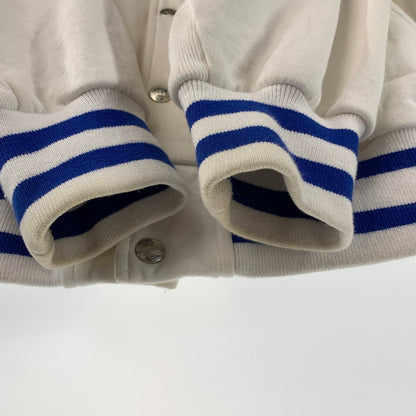 【中古品】【メンズ】 KEBOZ ケボズ スウェットスタジャン コットン ジャケット 142-260427-nm-01-fuz サイズ：M カラー：ホワイト 万代Net店