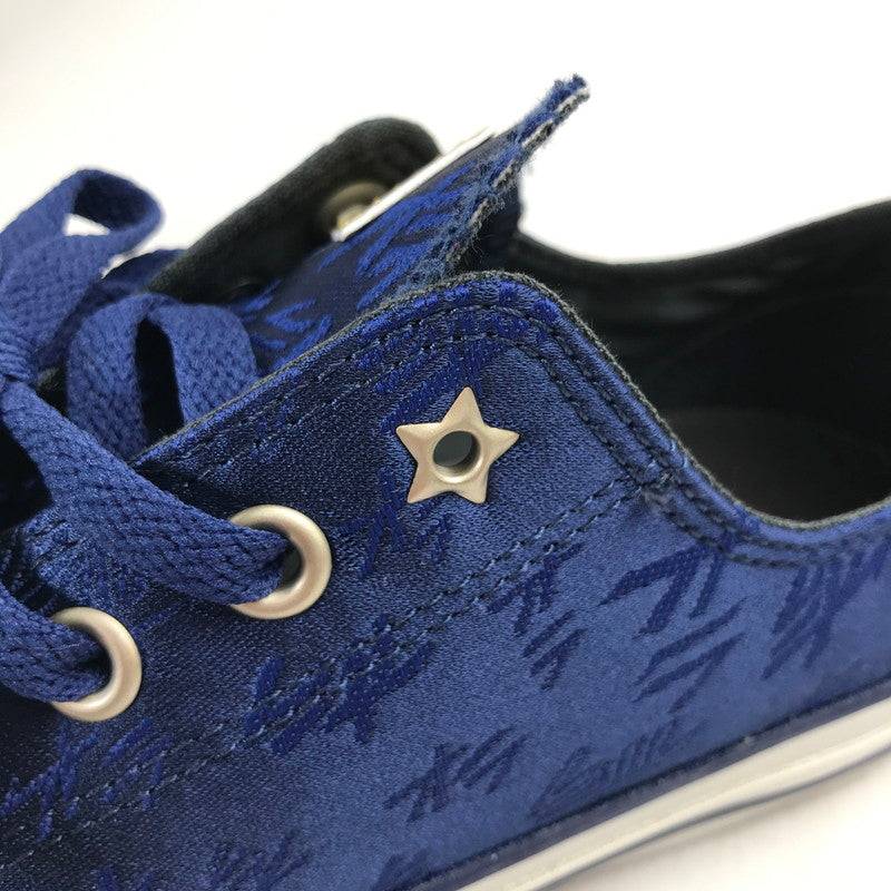 【中古品】【メンズ】 CONVERSE コンバース × ジョジョの奇妙な冒険 1CJ591 西陣織 ALL STAR OX オールスター スニーカー 靴 163-260930-mh-20-fuzh サイズ：26cm カラー：ブルー 万代Net店
