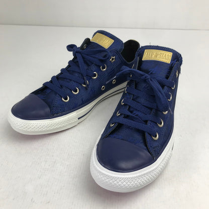 【中古品】【メンズ】 CONVERSE コンバース × ジョジョの奇妙な冒険 1CJ591 西陣織 ALL STAR OX オールスター スニーカー 靴 163-260930-mh-20-fuzh サイズ：26cm カラー：ブルー 万代Net店