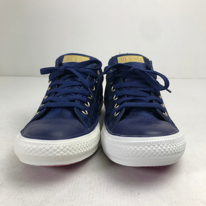 【中古品】【メンズ】 CONVERSE コンバース × ジョジョの奇妙な冒険 1CJ591 西陣織 ALL STAR OX オールスター スニーカー 靴 163-260930-mh-20-fuzh サイズ：26cm カラー：ブルー 万代Net店