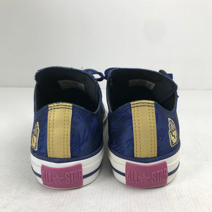 【中古品】【メンズ】 CONVERSE コンバース × ジョジョの奇妙な冒険 1CJ591 西陣織 ALL STAR OX オールスター スニーカー 靴 163-260930-mh-20-fuzh サイズ：26cm カラー：ブルー 万代Net店