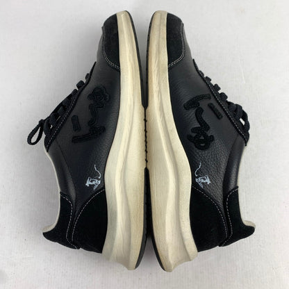 【中古品】【メンズ】 SANGACIO サンガッチョ にゅ スニーカー BLACK バンクシー 28.5cm 靴 本体のみ ※使用感あり 163-260903-io-05-fuzh カラー：ブラック 万代Net店