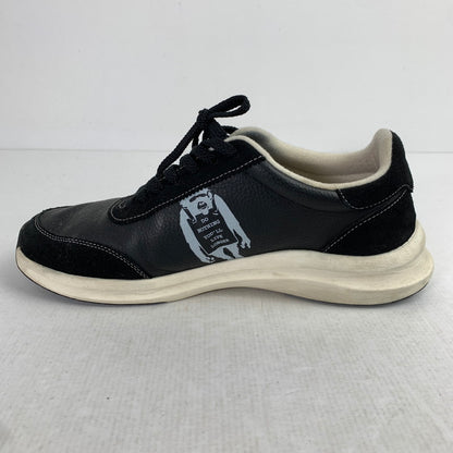 【中古品】【メンズ】 SANGACIO サンガッチョ にゅ スニーカー BLACK バンクシー 28.5cm 靴 本体のみ ※使用感あり 163-260903-io-05-fuzh カラー：ブラック 万代Net店