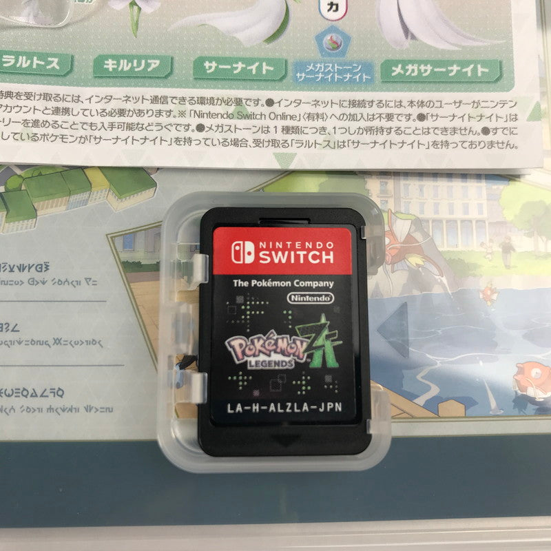 【中古美品】 Switch ソフト Pokemon LEGENDS Z-A ポケモン レジェンズ ゼットエー [CERO区分_A / 全年齢対象商品] 029-260528-ky-04-fuz 万代Net店
