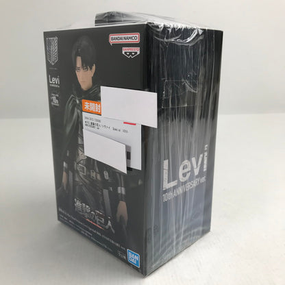 【中古美品】 未開封 進撃の巨人 リヴァイ　Special 10th ANNIVERSARY ver. フィギュア 052-260721-io-20-fuzh 万代Net店