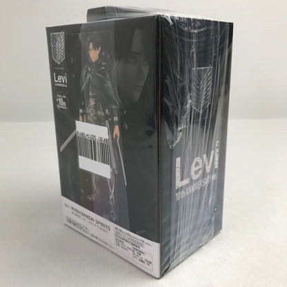 【中古美品】 未開封 進撃の巨人 リヴァイ　Special 10th ANNIVERSARY ver. フィギュア 052-260721-io-20-fuzh 万代Net店