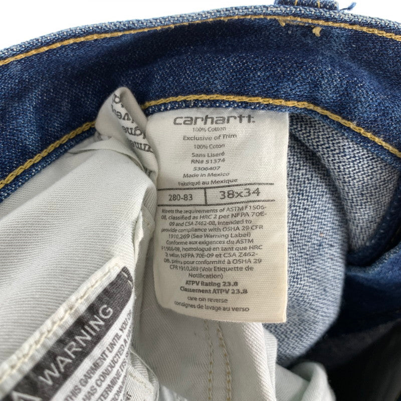 【中古品】【メンズ】 FLAME RESISTANT DENIM PANT デニムパンツ ジーンズ ボトムス ブランド 古着 156-260506-gm-34-fuz サイズ：38 カラー：インディゴ 万代Net店