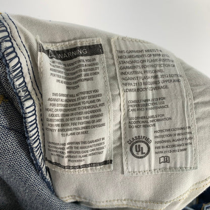 【中古品】【メンズ】 FLAME RESISTANT DENIM PANT デニムパンツ ジーンズ ボトムス ブランド 古着 156-260506-gm-34-fuz サイズ：38 カラー：インディゴ 万代Net店
