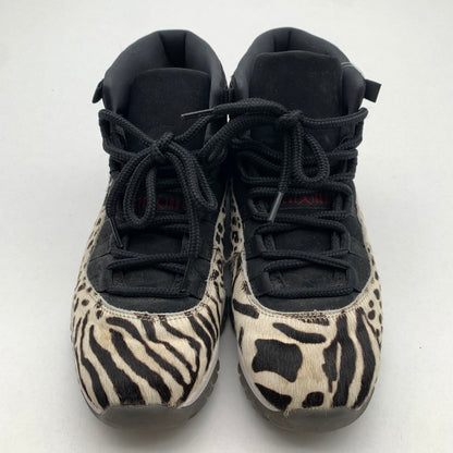 【中古品】 NIKE ナイキ AR0715-010 WOMEN’S AIR JORDAN 11" ANIMAL INSTINCT SAFARI” スニーカー 靴 ブラック ハラコ メンズ 26cm 本体のみ 汚れ・使用感あり 160-260428-ny-05-fuzh 万代Net店