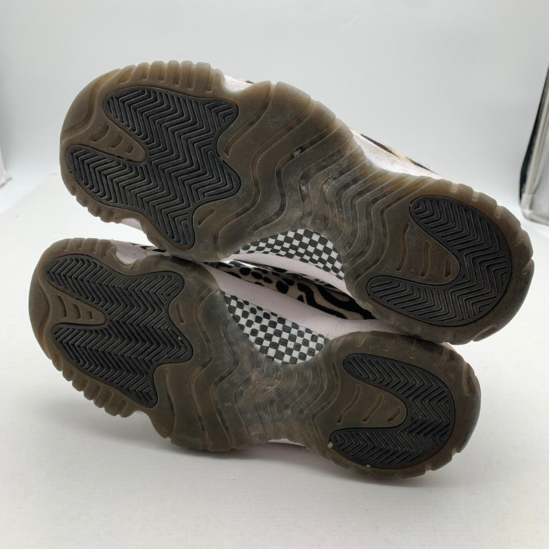 【中古品】 NIKE ナイキ AR0715-010 WOMEN’S AIR JORDAN 11" ANIMAL INSTINCT SAFARI” スニーカー 靴 ブラック ハラコ メンズ 26cm 本体のみ 汚れ・使用感あり 160-260428-ny-05-fuzh 万代Net店