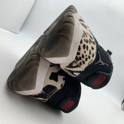 【中古品】 NIKE ナイキ AR0715-010 WOMEN’S AIR JORDAN 11" ANIMAL INSTINCT SAFARI” スニーカー 靴 ブラック ハラコ メンズ 26cm 本体のみ 汚れ・使用感あり 160-260428-ny-05-fuzh 万代Net店