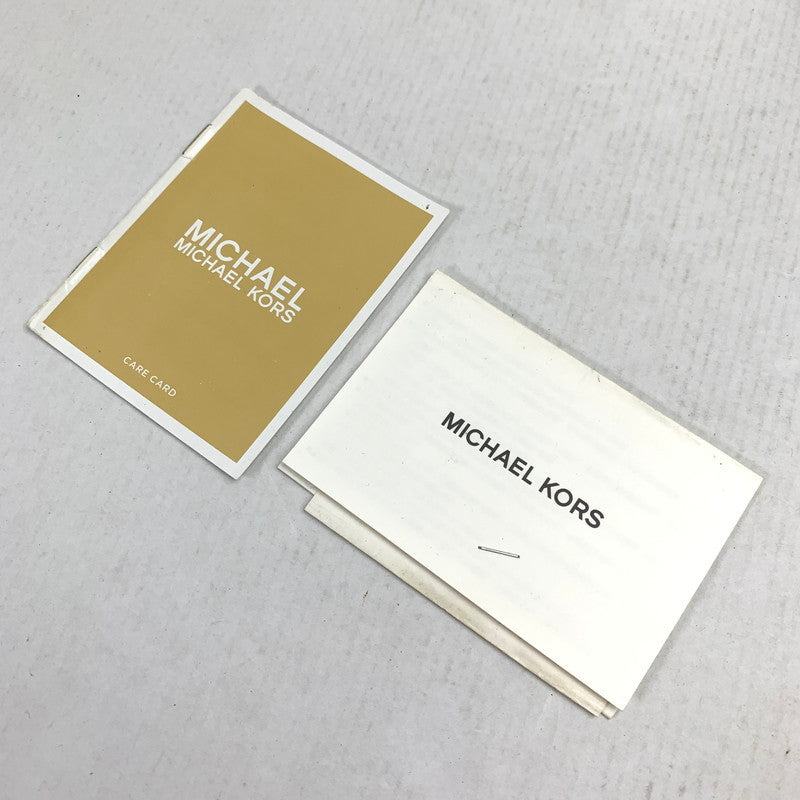 【中古品】 MICHAEL KORS マイケル・コース 長財布 NAVY 財布 サイフ ※金具部分に塗装剥がれ・スレあり 181-260729-io-27-fuzh 万代Net店