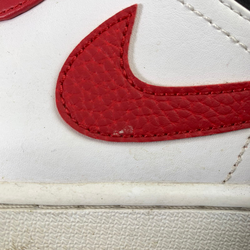 【中古品】【メンズ】 NIKE ナイキ 553558-163 AIR JORDAN 1 LOW "WHITE GYM RED BLACK" エアジョーダン 1 ロー スニーカー 靴 160-260508-mh-03-fuzh サイズ：26.5cm カラー：レッド 万代Net店
