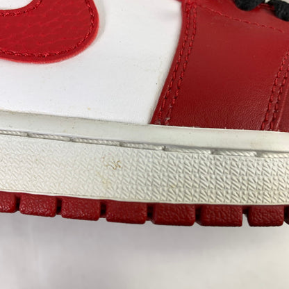 【中古品】【メンズ】 NIKE ナイキ 553558-163 AIR JORDAN 1 LOW "WHITE GYM RED BLACK" エアジョーダン 1 ロー スニーカー 靴 160-260508-mh-03-fuzh サイズ：26.5cm カラー：レッド 万代Net店