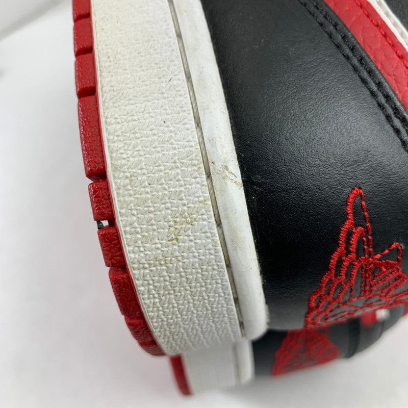 【中古品】【メンズ】 NIKE ナイキ 553558-163 AIR JORDAN 1 LOW "WHITE GYM RED BLACK" エアジョーダン 1 ロー スニーカー 靴 160-260508-mh-03-fuzh サイズ：26.5cm カラー：レッド 万代Net店