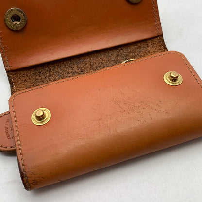 【中古品】【メンズ/レディース】 IL BISONTE イルビゾンテ レザー キーケース ブランド ウォレット 168-260502-gm-01-fuz カラー：ベージュ 万代Net店