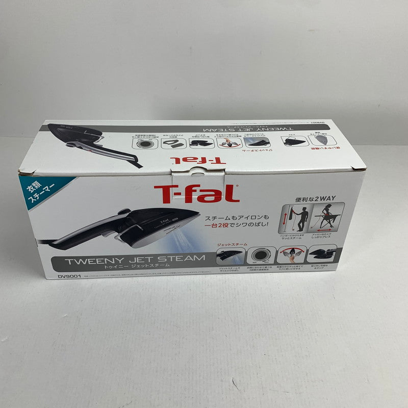 【中古美品】 T-fal DV9001J0 ティファール トゥイニー ジェットスチーム ノワール 衣類スチーマー ハンディアイロン 100-260517-io-36-fuz 万代Net店
