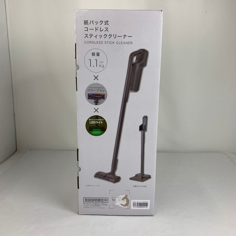 【中古美品】 ニトリ NITORI 紙パック式コードレスクリーナー MA301SK DGY 掃除機 コードレス掃除機 スティッククリーナー 101-260503-io-04-fuz 万代Net店