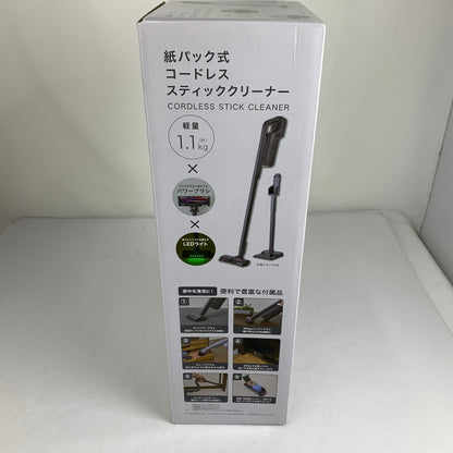 【中古美品】 ニトリ NITORI 紙パック式コードレスクリーナー MA301SK DGY 掃除機 コードレス掃除機 スティッククリーナー 101-260503-io-04-fuz 万代Net店
