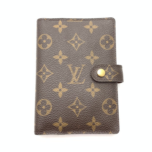 【中古品】【レディース】 LOUIS VUITTON ルイヴィトン モノグラム アジェンダPM ダイアリー 手帳 ファッション雑貨　 179-260502-gm-03-fuz カラー：ブラウン 万代Net店