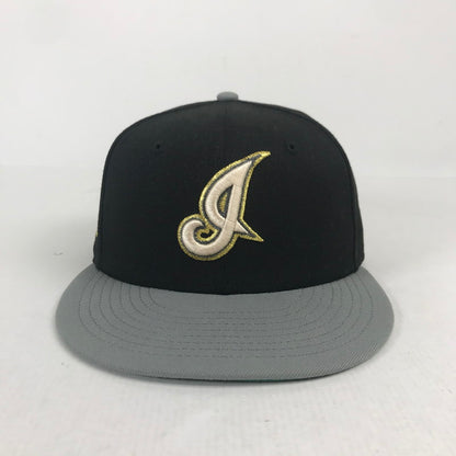 【中古品】【メンズ】 NEW ERA CAP ニューエラ キャップ CLEVELAND INDIANS INAUGURAL SEASON 1999 JACOBS FIE クリーブランド インディアンス キャップ 帽子 185-260510-mh-01-fuz サイズ：7 1/4 カラー：ブラック グレー 万代Net店