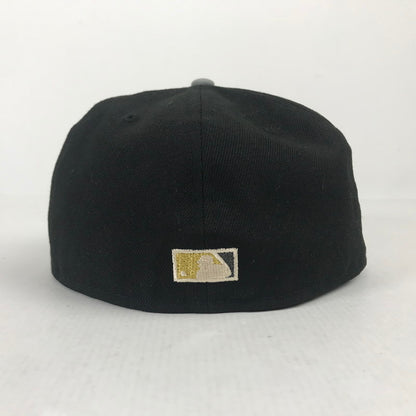 【中古品】【メンズ】 NEW ERA CAP ニューエラ キャップ CLEVELAND INDIANS INAUGURAL SEASON 1999 JACOBS FIE クリーブランド インディアンス キャップ 帽子 185-260510-mh-01-fuz サイズ：7 1/4 カラー：ブラック グレー 万代Net店