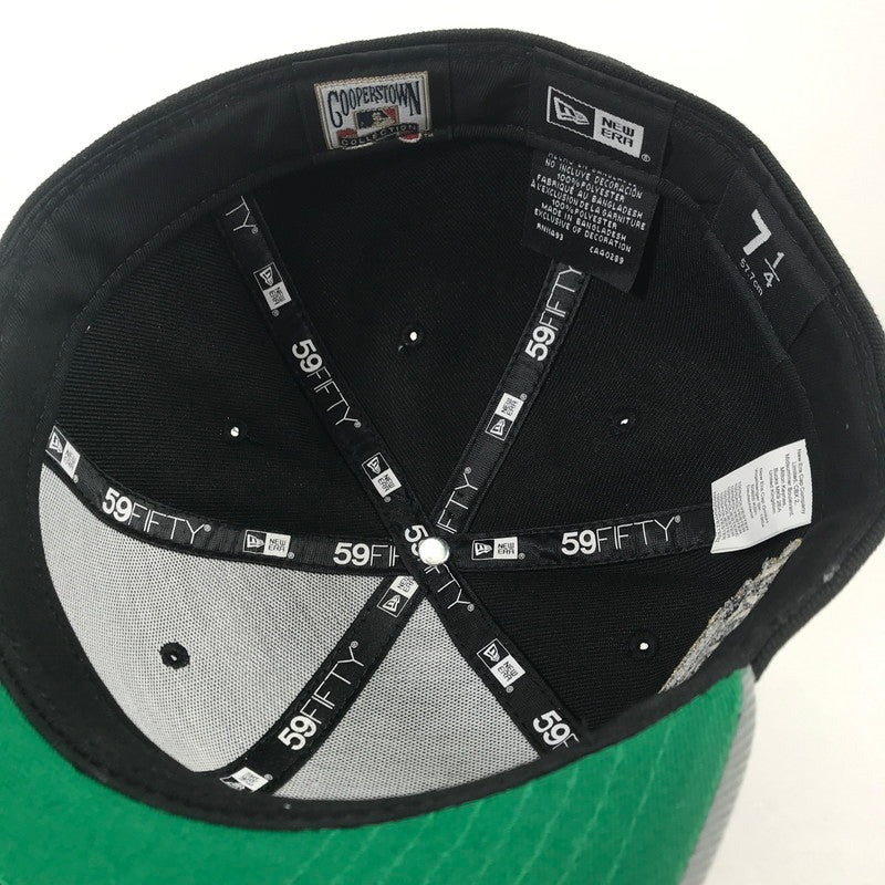 【中古品】【メンズ】 NEW ERA CAP ニューエラ キャップ CLEVELAND INDIANS INAUGURAL SEASON 1999 JACOBS FIE クリーブランド インディアンス キャップ 帽子 185-260510-mh-01-fuz サイズ：7 1/4 カラー：ブラック グレー 万代Net店