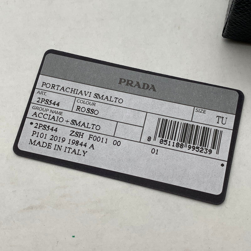 【中古品】【レディース】 キーリング チャーム キーホルダー ブランド雑貨 183-260502-gm-02-fuz カラー：レッド 万代Net店