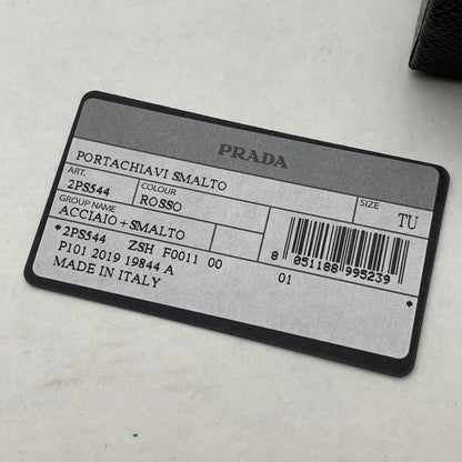 【中古品】【レディース】 キーリング チャーム キーホルダー ブランド雑貨 183-260502-gm-02-fuz カラー：レッド 万代Net店