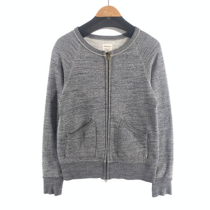 【中古品】【メンズ】 JACKMAN GG SWEAT CREWZIP ジャックマン GGスウェット クルーネック ジップアップ ブランド 古着 145-260725-gm-04-fuzh サイズ：M カラー：グレー 万代Net店