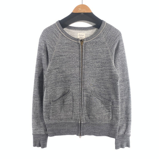 【中古品】【メンズ】 JACKMAN GG SWEAT CREWZIP ジャックマン GGスウェット クルーネック ジップアップ ブランド 古着 145-260725-gm-04-fuzh サイズ：M カラー：グレー 万代Net店