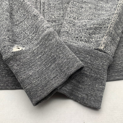 【中古品】【メンズ】 JACKMAN GG SWEAT CREWZIP ジャックマン GGスウェット クルーネック ジップアップ ブランド 古着 145-260725-gm-04-fuzh サイズ：M カラー：グレー 万代Net店