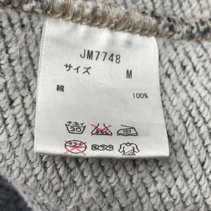 【中古品】【メンズ】 JACKMAN GG SWEAT CREWZIP ジャックマン GGスウェット クルーネック ジップアップ ブランド 古着 145-260725-gm-04-fuzh サイズ：M カラー：グレー 万代Net店