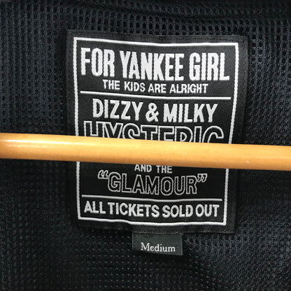 【中古品】【メンズ】 HYSTERIC GLAMOUR ヒステッリクグラマー 02241AB05 DEVIL WOMAN デビルウーマン カーディガン 140-260501-ky-05-fuzh サイズ：M カラー：ブラック 万代Net店
