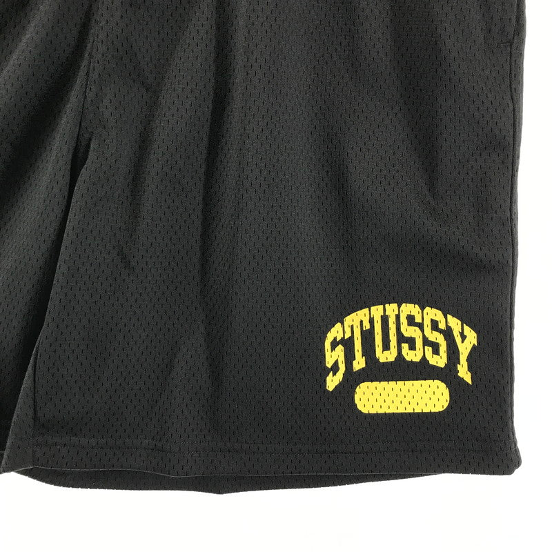 【中古品】【メンズ】 STUSSY ステューシー 112291 ARCH MESH SHORT メッシュ ハーフパンツ 153-260501-ky-02-fuzh サイズ：L カラー：ブラック 万代Net店