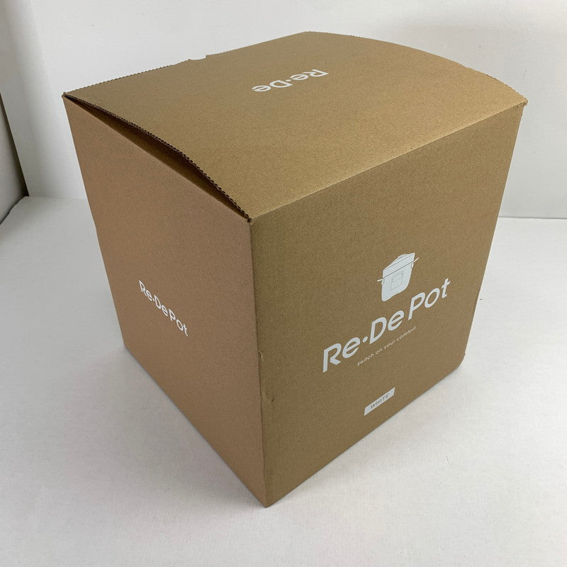 【中古品】 Re De Pot 電気圧力鍋 2L EPC01A-20WT 料理 圧力鍋 通電確認済 キズ・汚れあり 098-260503-io-05-fuz 万代Net店