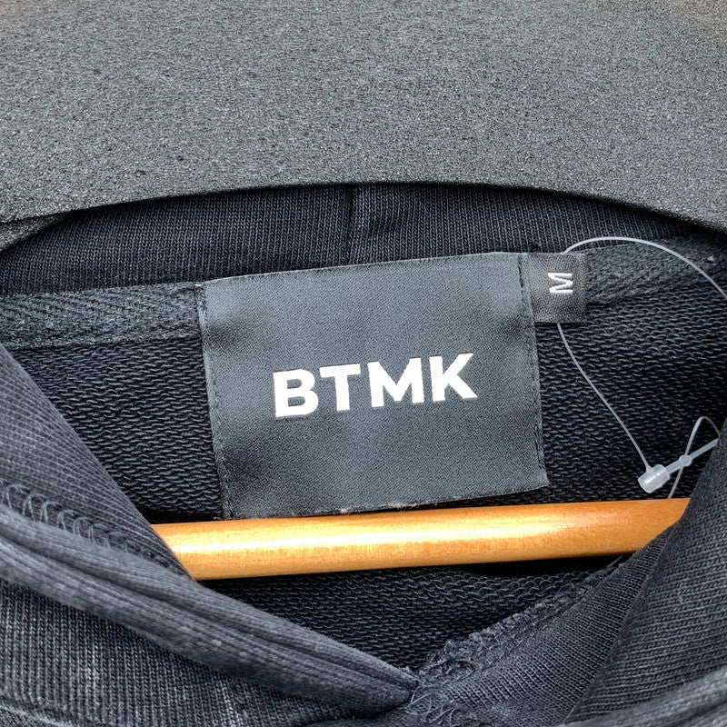 【中古品】【メンズ】 BTMK プルオーバーパーカー フーディー ブランド 古着 140-260505-gm-12-fuz サイズ：M カラー：ブラック 万代Net店