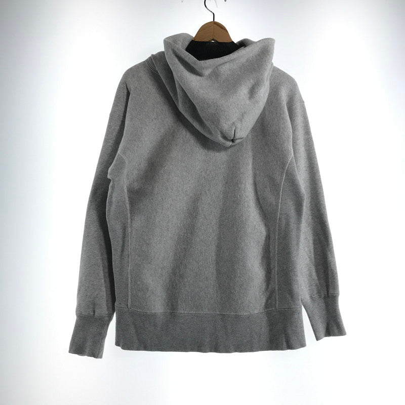 【中古品】【メンズ】 CHAMPION×BACK TO THE FUTURE チャンピョン ×バックトゥザフューチャー パーカー カラー GRAY.青タグ SIZE:S 148-260802-ky-12-fuzh 万代Net店