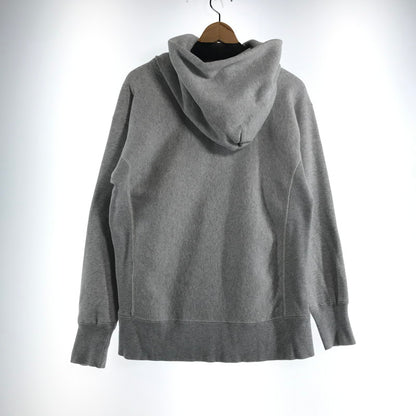 【中古品】【メンズ】 CHAMPION×BACK TO THE FUTURE チャンピョン ×バックトゥザフューチャー パーカー カラー GRAY.青タグ SIZE:S 148-260802-ky-12-fuzh 万代Net店