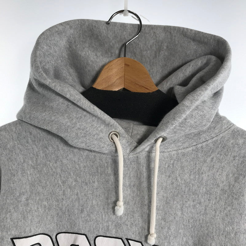 【中古品】【メンズ】 CHAMPION×BACK TO THE FUTURE チャンピョン ×バックトゥザフューチャー パーカー カラー GRAY.青タグ SIZE:S 148-260802-ky-12-fuzh 万代Net店