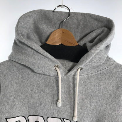 【中古品】【メンズ】 CHAMPION×BACK TO THE FUTURE チャンピョン ×バックトゥザフューチャー パーカー カラー GRAY.青タグ SIZE:S 148-260802-ky-12-fuzh 万代Net店