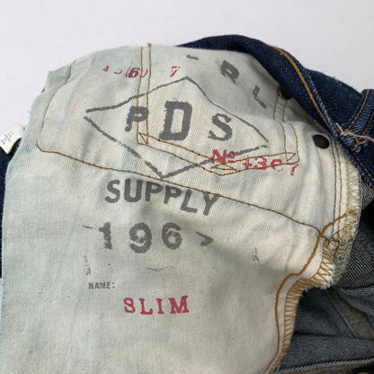 【中古品】【メンズ】 DENIM＆SUPPLY RALPH LAUREN デニム＆サプライ ラルフローレン デニムパンツ ジーンズ ブランド 古着 156-260506-gm-35-fuz サイズ：34×32 カラー：インディゴ 万代Net店